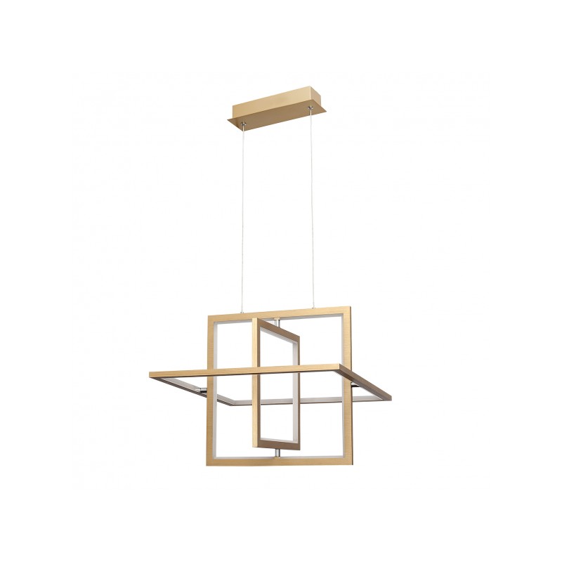 Colgante Lexie oro 50WLED 4000K Fabrilamp